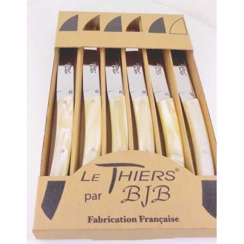 coffret 6 couteaux Le THIERS manche plexi peche LES COFFRETS coffret 6 couteaux Le THIERS manche plexi peche LES COFFRETS