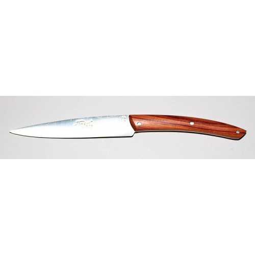 Office pointu 10 cms Le THIERS® manche en bois de rose COUTEAUX DE CUISINE Office pointu 10 cms Le THIERS® manche en bois de rose COUTEAUX DE CUISINE