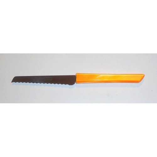 Couteau à Baguette , manche plexi orange LES ACCESSOIRES