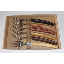 Coffret 6 Fourchettes de table Le THIERS® "Campagne", 6 bois LES COFFRETS