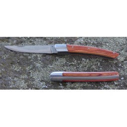 Couteau Le THIERS® fermant 11 cms , manche en bois de rose COUTEAUX DE POCHE PLIANTS