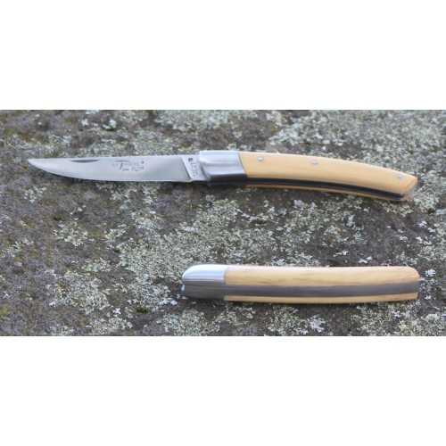 Couteau Le THIERS®, pliant 11 cm , Manche en Buis COUTEAUX DE POCHE PLIANTS