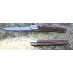 Couteau Le THIERS® pliant 11 cms ,manche en bois de violette COUTEAUX DE POCHE PLIANTS