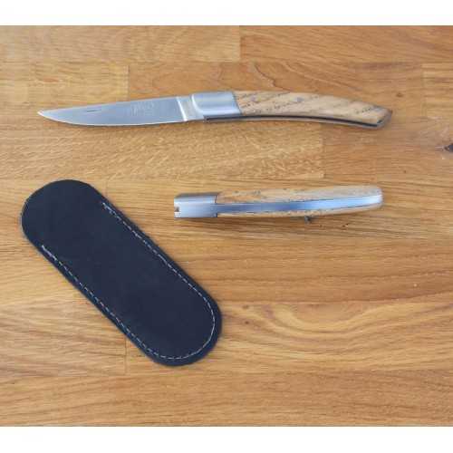 Couteau Le THIERS® pliant 12 cms , manche bois de Chene COUTEAUX DE POCHE PLIANTS